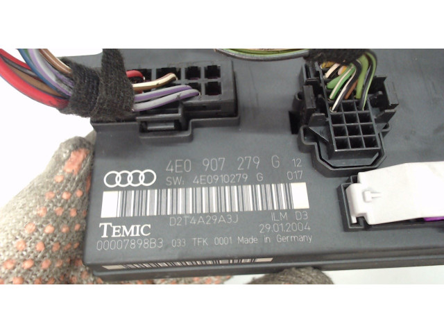 Блок комфорта  Audi A8 (D3) 2002-2005      4E0907279G    