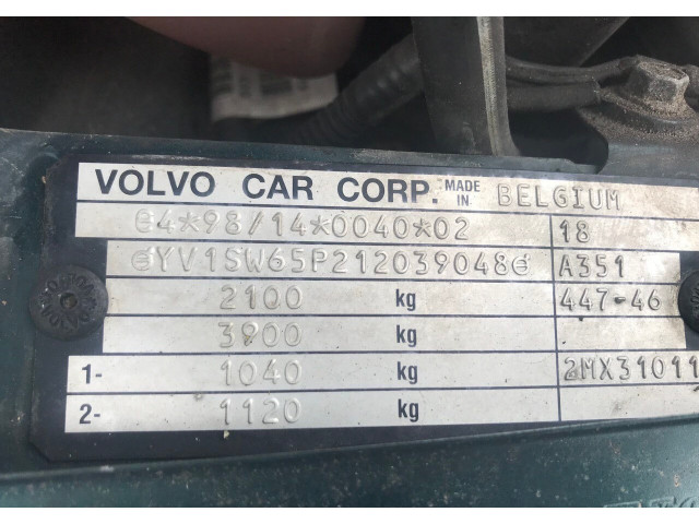 Моторчик заднего дворника  Volvo V70 2001-2008      