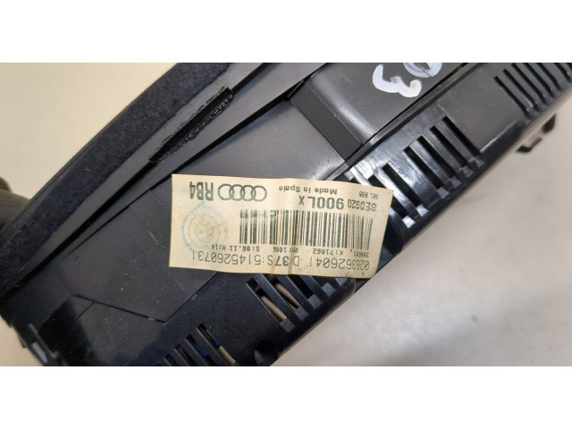 Панель приборов  Audi A4 (B6) 2000-2006       8E0920900L     