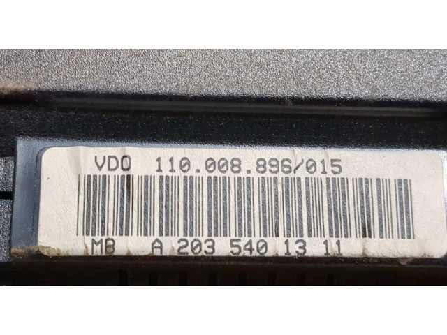 Панель приборов  Mercedes C W203 2000-2007            2.2  Дизель