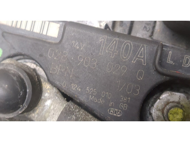 Генератор  Audi A4 (B6) 2000-2004       06F903023F, 06F903023FX, 06F903023HX, 028903029QX    