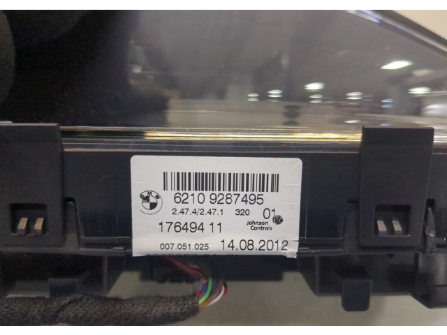 Панель приборов  BMW 3 F30 2012-2019       6109287495, 9287495, 1769411     2  Дизель