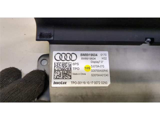 Дисплей мультимедиа  Audi A5 2016-2020 8W8919604        