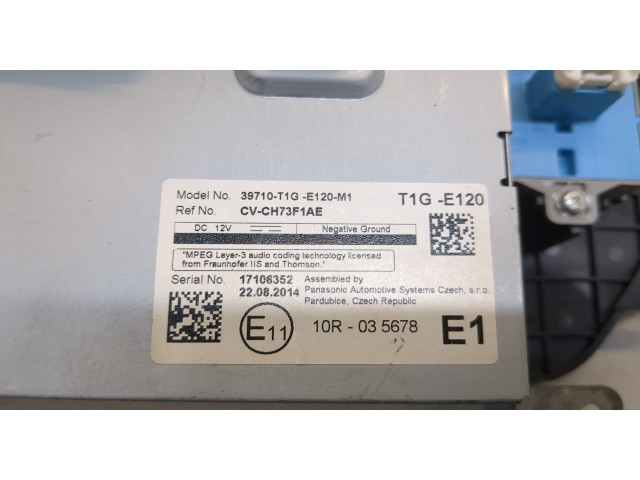 Дисплей бортового компьютера  Honda CR-V 2012-2018 39710T1GE120       