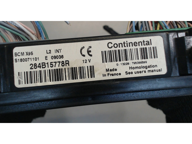 Блок БСМ  Renault Megane 3 2009-2016      284B15778R     1.5