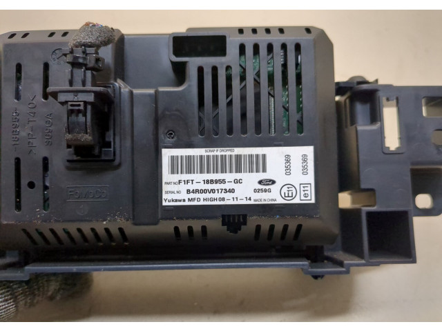 Дисплей мультимедиа  Ford Focus 3 2014-2019 F1FT18B955GC       