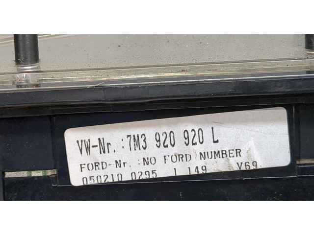 Панель приборов  Volkswagen Sharan 2000-2010           1.9  Дизель