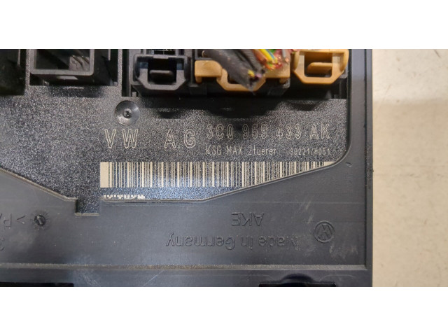 Блок комфорта  Volkswagen Passat CC 2008-2012      3C0959433AK  