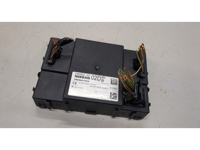 Блок комфорта  Nissan Qashqai 2006-2013      284B2JD02D   