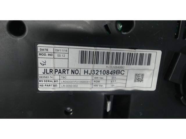 Панель приборов  Land Rover Range Rover Evoque 2015-2018       hj310849bc       2  Дизель
