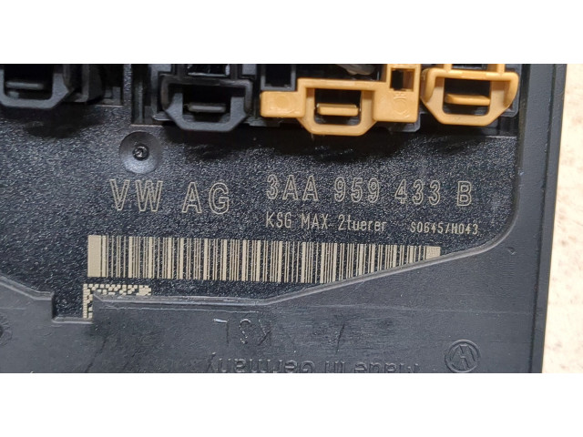 Блок комфорта  Volkswagen Passat 7 2010-2015 Европа      3AA959433B  