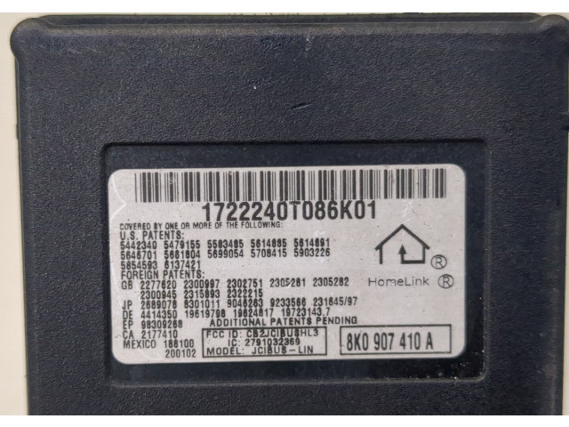 Блок комфорта  Audi A4 (B8) 2007-2011      8k0907410a    