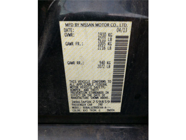 Панель приборов  Nissan Altima 5 2012-2015       A2C32213701     2.5  Бензин