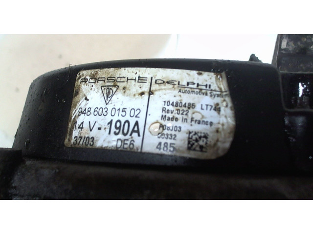 Генератор  Porsche Cayenne 2002-2007       94860301502    4.5 бензин
