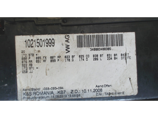 Блок предохранителей  Volkswagen Touran 2006-2010      1021501999    1.9