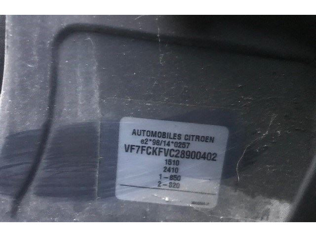 Дисплей бортового компьютера  Citroen C3 2002-2009 96632560XT        