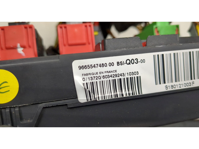 Блок BSI  Citroen C4 2010-2015      9665547480   