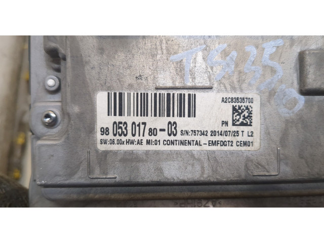 Дисплей бортового компьютера  Peugeot 2008 2013-2016 9805301780       