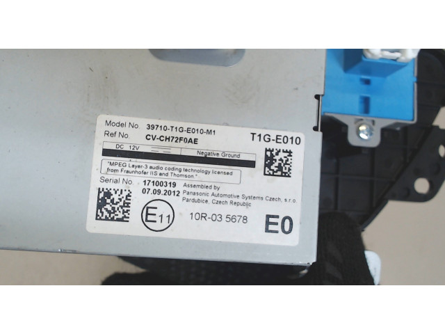 Дисплей бортового компьютера  Honda CR-V 2012-2015 39710t1ge010m1        