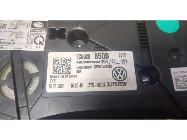 Панель приборов  Volkswagen Atlas 2017-2020       3G0920890E     