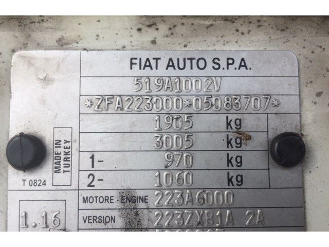 Стойка амортизатора  Fiat Doblo 2001-2005 46821495    1.9  дизель