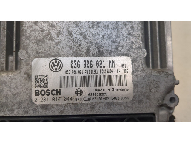 Блок управления двигателем  Volkswagen Touran 2006-2010     