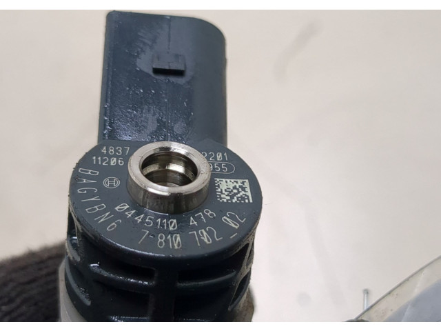 Форсунка топливная  BMW X3 F25 2010-2014    0445110478     