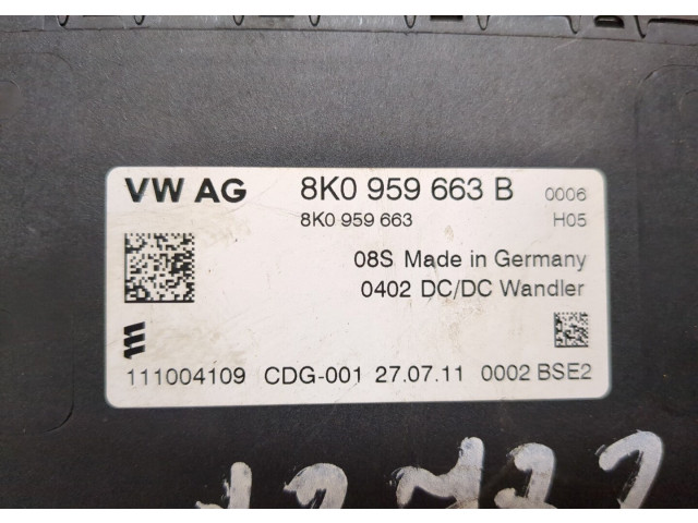 Блок комфорта  Audi Q5 2008-2017      8k0959663b   