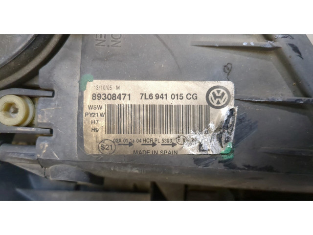 Фара передняя  Volkswagen Touareg 2002-2007 левая 