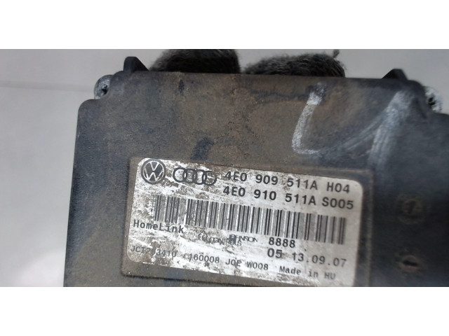 Блок комфорта  Audi A8 (D3) 2007-2010      4E0909511A    
