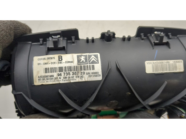 Дисплей мультимедиа  Peugeot 5008 2009-2016 96735367ZD       