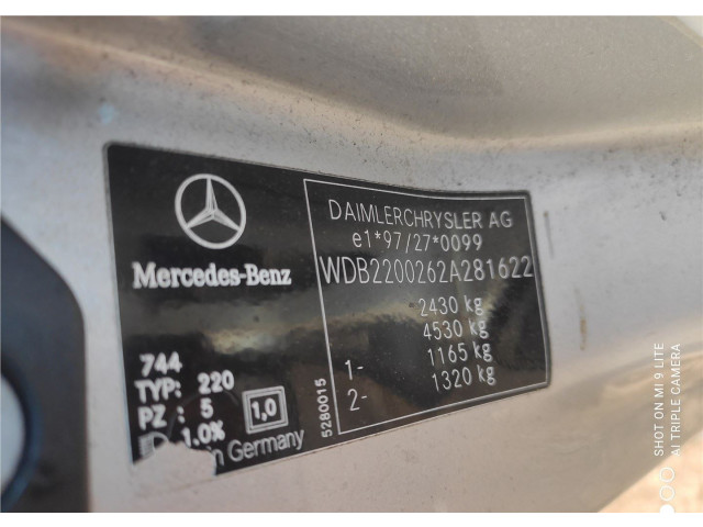 Стойка амортизатора  Mercedes S W220 1998-2005 c086053n6     3.2  дизель