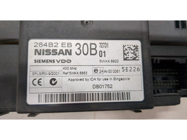 Блок комфорта  Nissan Navara 2005-2015      284B2EB30B  