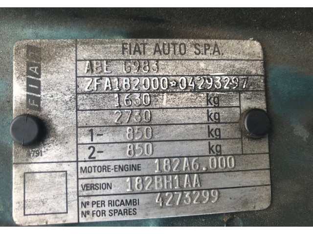 Панель приборов  Fiat Brava       606127001   1.6  Бензин