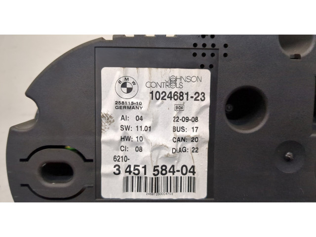 Панель приборов  BMW X3 E83 2004-2010            
