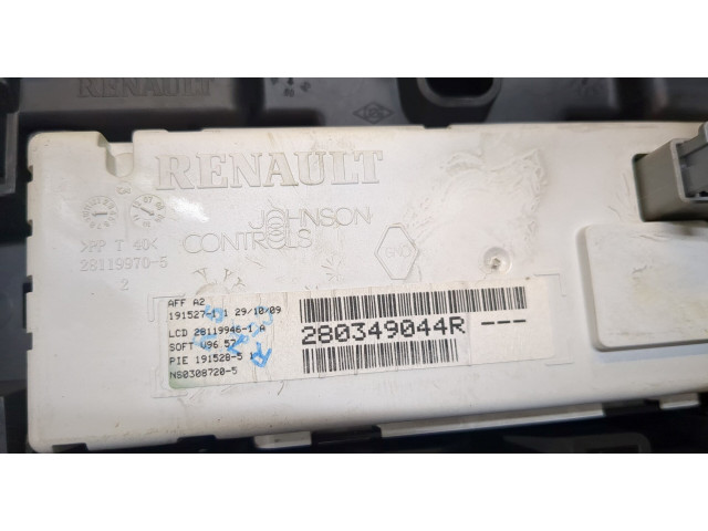 Дисплей бортового компьютера  Renault Megane 3 2009-2016 28049044r   3      