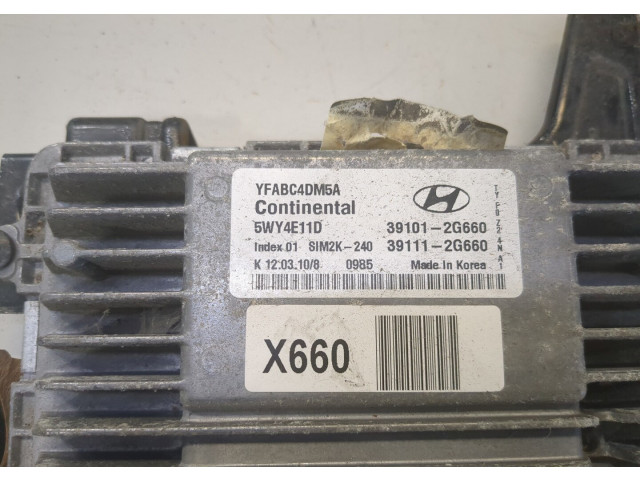Блок управления двигателем  Hyundai Sonata 6 2010-2014     