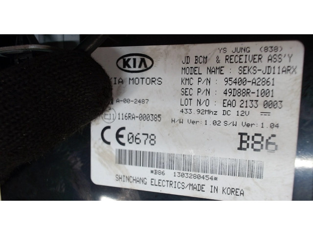 Блок комфорта  KIA Ceed 2012-2018      95400A2861   