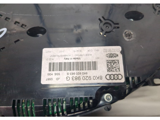 Панель приборов  Audi A4 (B8) 2011-2015       8K0920983G     