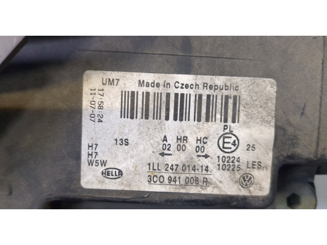 Фара передняя  Volkswagen Passat 6 2005-2010 правая 