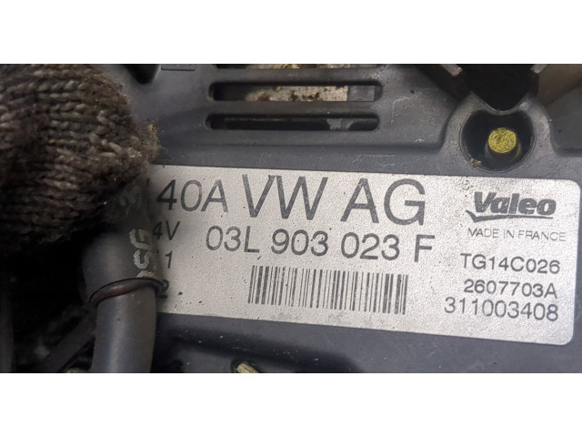 Генератор  Volkswagen Golf 6 2009-2012       06F903023F, 06F903023FX, 03L903023F, 03L903023FX    