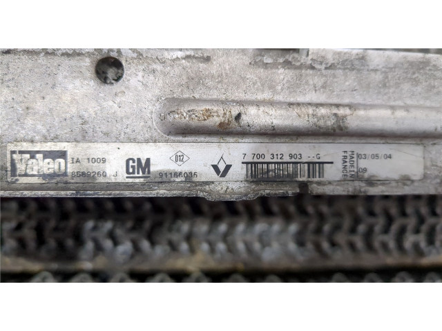 Интеркулер  Opel Vivaro 2001-2014 1.9  7700312903G, 91166035    