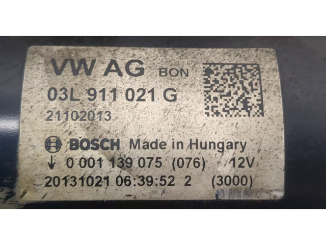 Стартер  Audi A4 (B8) Allroad 2009-2016   03L911021G   