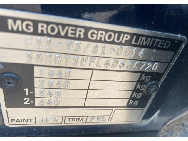 Бампер  Rover 45 2000-2005 задний    