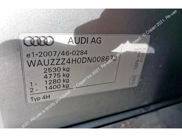 Стойка амортизатора  Audi A8 (D4) 2010-2017 4H0616039AD     3  дизель