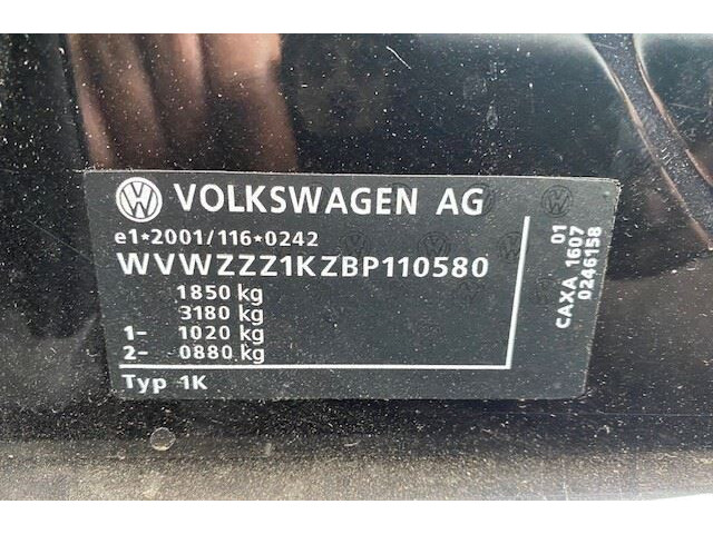 Диск тормозной  Volkswagen Golf 7 2012-2017 1.4  задний     1K0615601AB      