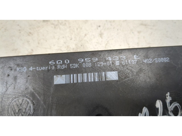 Блок комфорта  Volkswagen Polo 2005-2009      6Q0959433E  