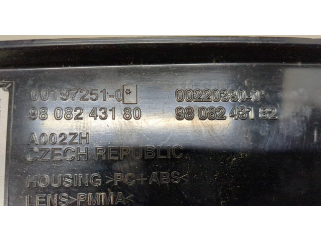 Задний фонарь     9808243180, 9808243182     