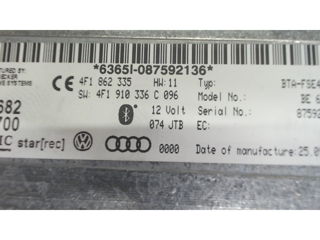 Блок управления телефоном Audi A5 2007-2011 