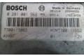 Vstřikovač 7700113863, 0281001969   Renault Megane I    D/F9Q A7 